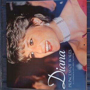 Vintage Diana Princess of Wales 1998 Commemorate Calendar.